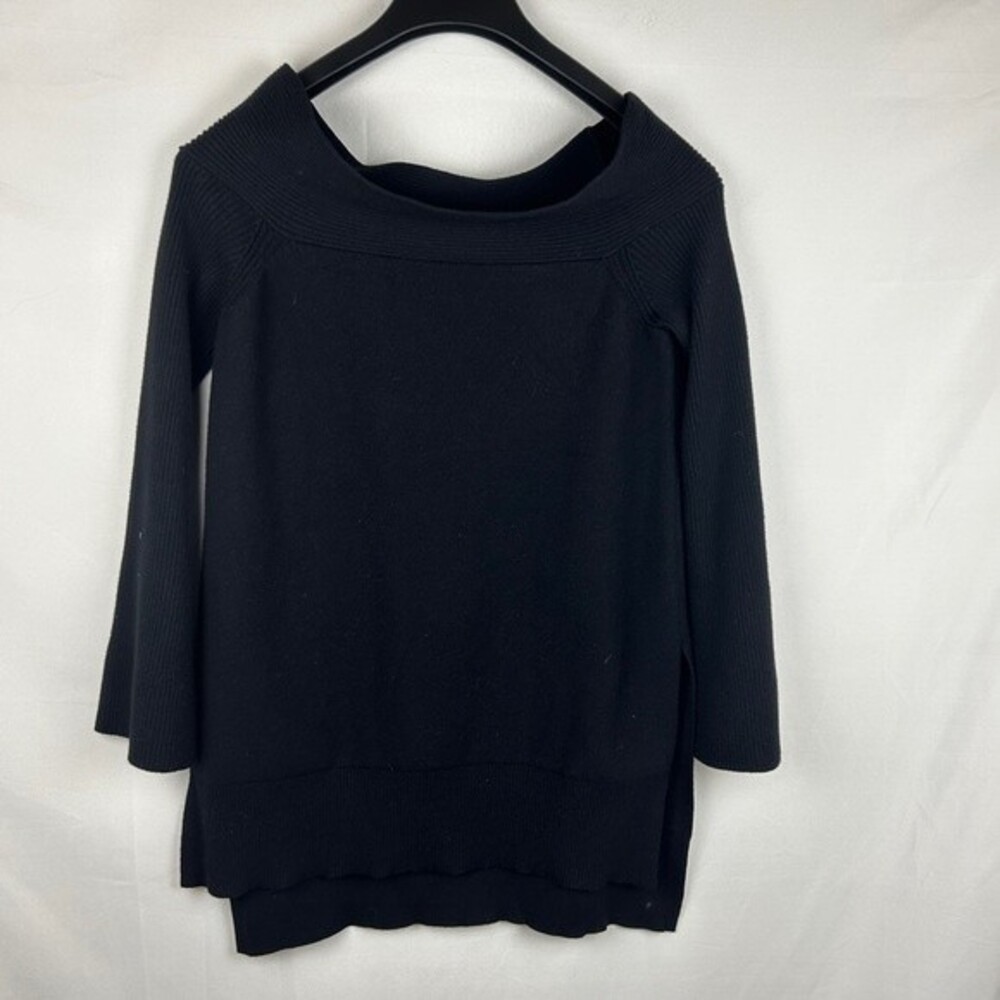 By Anthropologie black turtle neck black sweater size S
